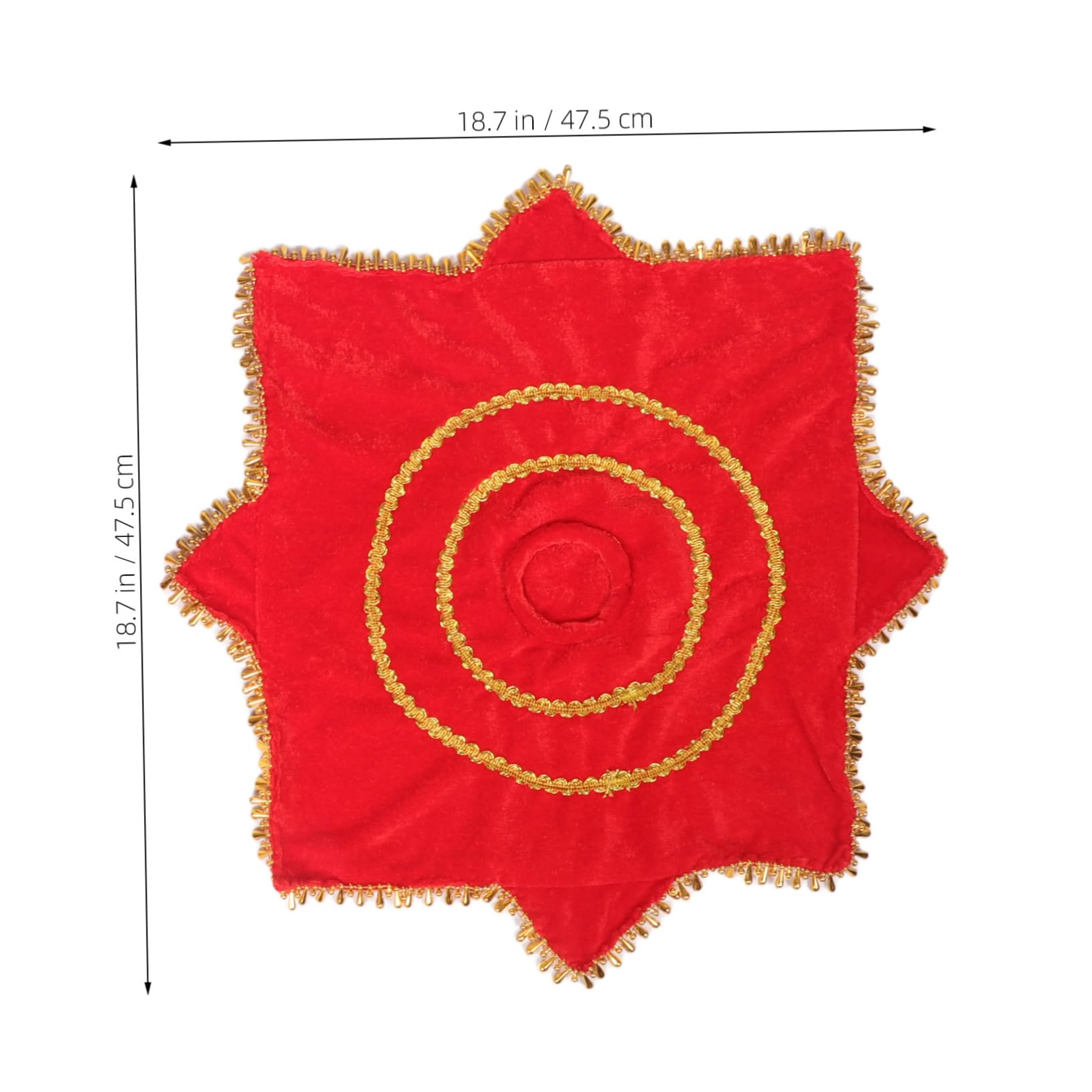 Holibanna Red Dance Handkerchiefs for Men Ladies Handkerchief for Pants Square Dance Grading Accessory