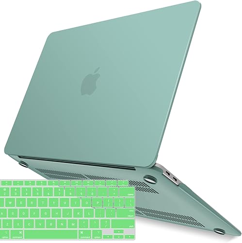 Miniatura 178 de IBENZER - Carcasa rígida para MacBook Air de 13 pulgadas versión 2020, 2019, 2018, A1932, A2179, con funda de teclado para Apple Mac Air 13 Retina