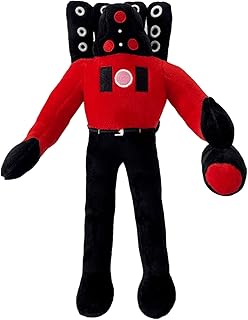 bibydol Skibidi Toilet Plush, TV Man Plush, Skibidi Toilet Toy, Titan Speaker Man Plush, Gift for Game Fans (Titan Speaker Man)