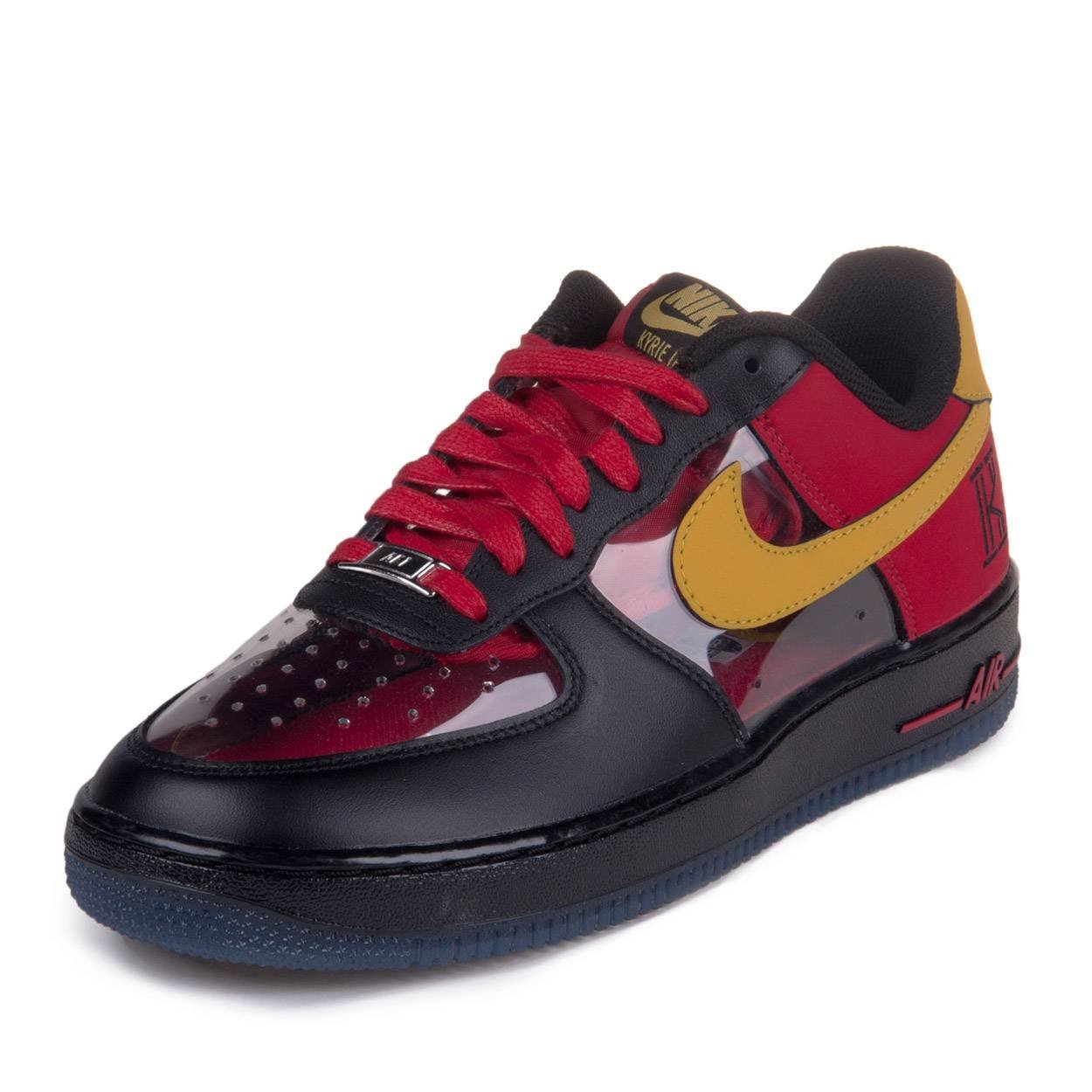 air force 1 low kyrie irving black red