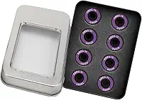Almencla Rolamentos de cerâmica para skate de velocidade com blindagem 608 RS ABEC-11 Conjunto de 8 unidades para patinetes de skate.