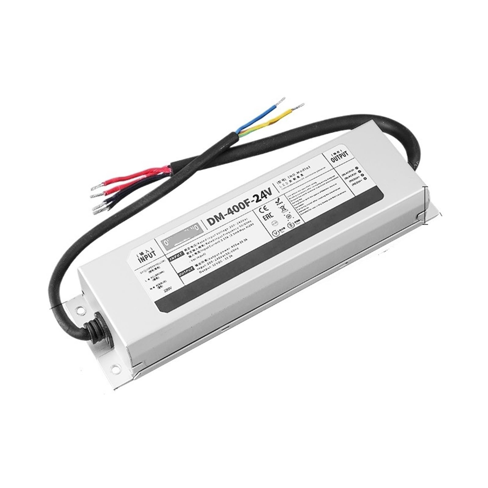 Alimentation 24V à découpage 400W pour caisson lumineux et système linéaire basse tension