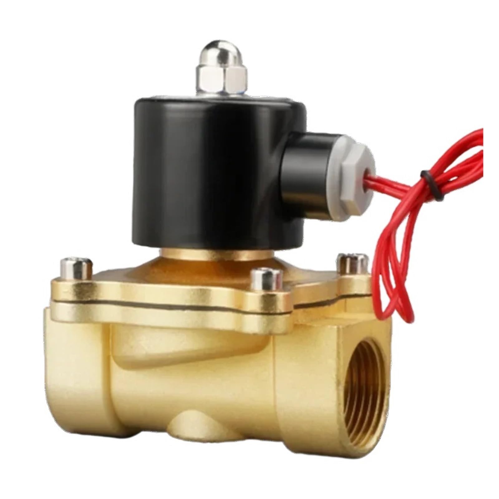 Électrovanne normalement fermée DN40 AC vanne pneumatique eau et air