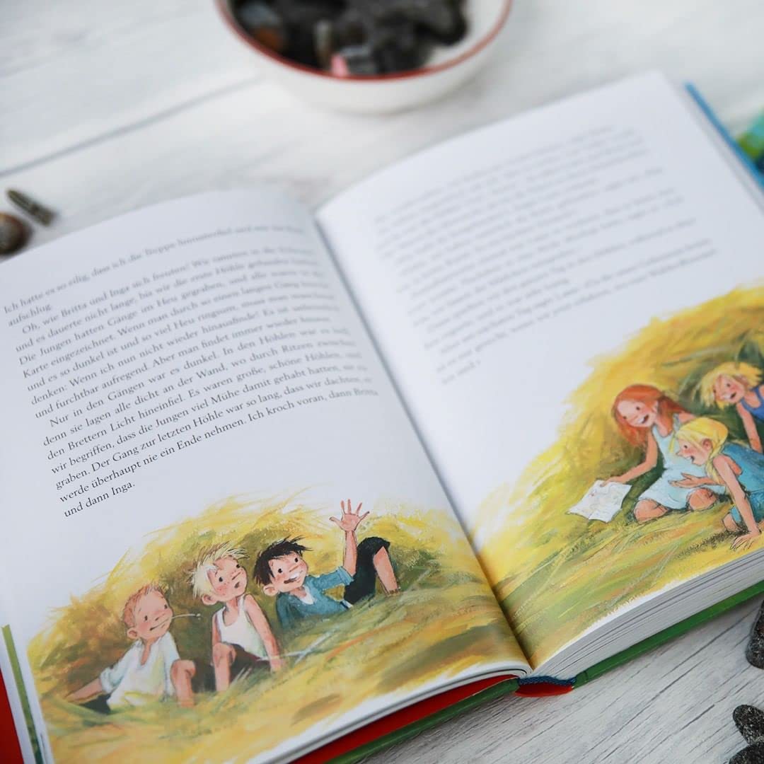 Wir Kinder aus Bullerbü. Alle Abenteuer in einem Band: Modern und farbig illustriert von Katrin Engelking: 1-3
