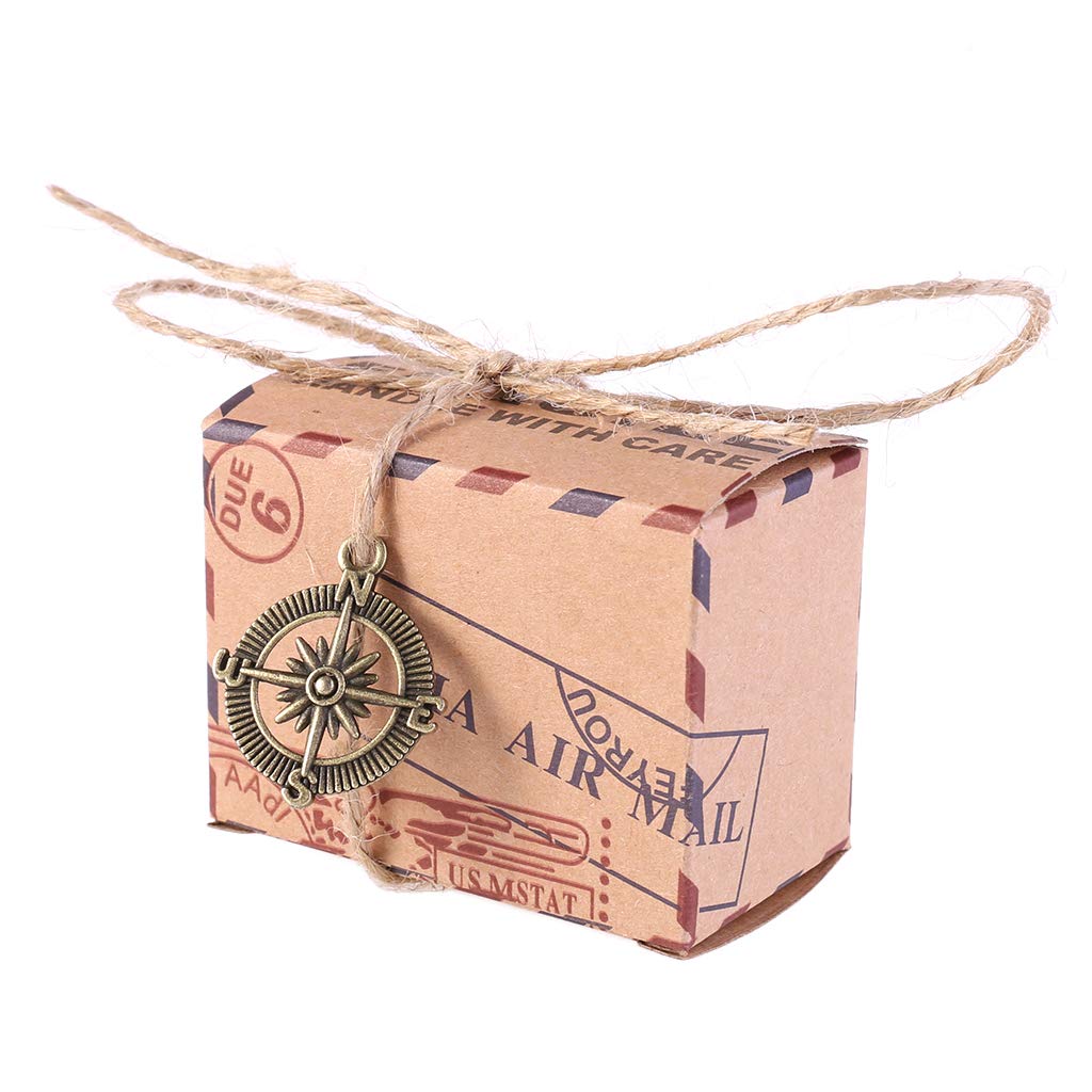Toogoo 50pcs Mini Valise Boite De Bonbons De Kraft Bonbonniere Boites Cadeaux De Mariage De Voyage A Theme De Fete Pour Anniversaire Boite De Douche De Bebe Anniversaire Cuisine Maison Boites Centroarco Com