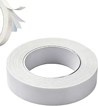 Ruban Adhésif Double Face en Tissu,Ruban Thermocollant pour Ourlet Textiles | 20m x 2cm,Ruban Adhésif Double Face Moquette/Tapis,Fixation Extra,Forte et Durable,Collant Résistant Sans Repassage