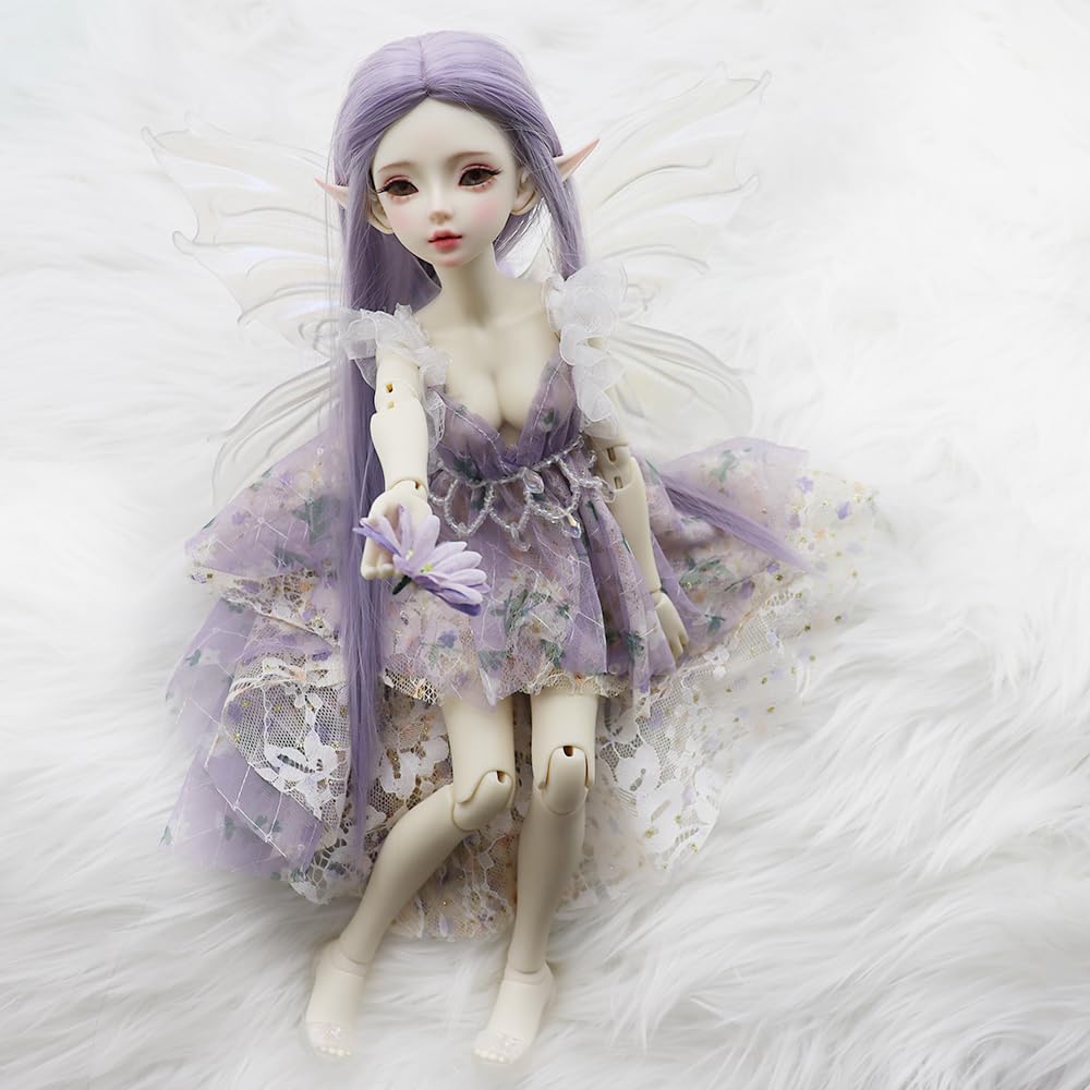 katty BJD ドール 人形 本体＆眼球＆メイク＆ウィッグ＆靴＆服&amp Amazon.co.jp: [Nuboxx] BALOLO BJD ドール フルセット 1/4 球体関節