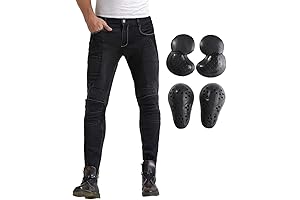 Breathable Summer Mesh Motorcycle Riding Jeans