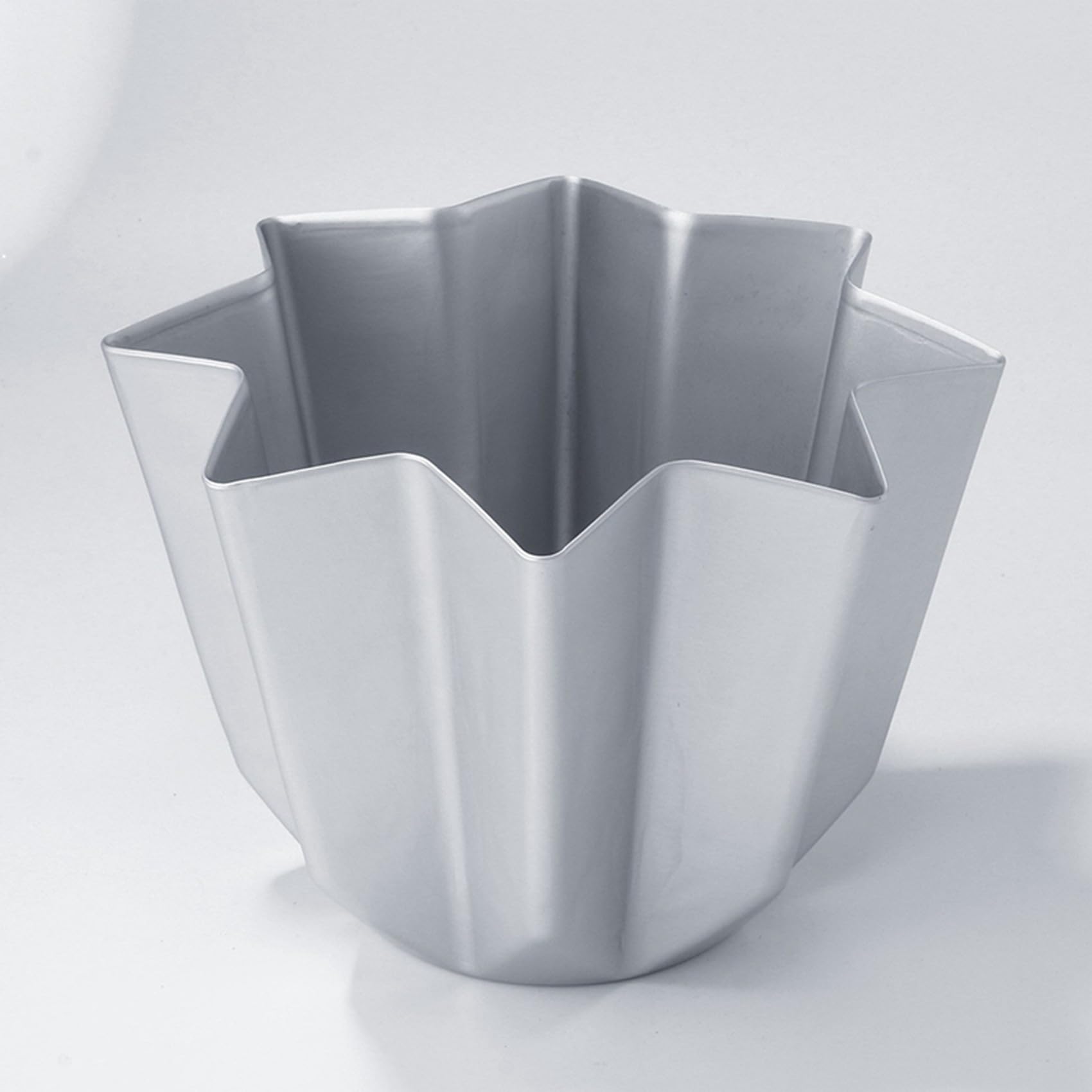 5X Eloxiertes Aluminium Dekorative Form Kuchen Brot Pandoro Gelee Schokolade Muffin Haushalts Waren Küche Back Werkzeuge B.