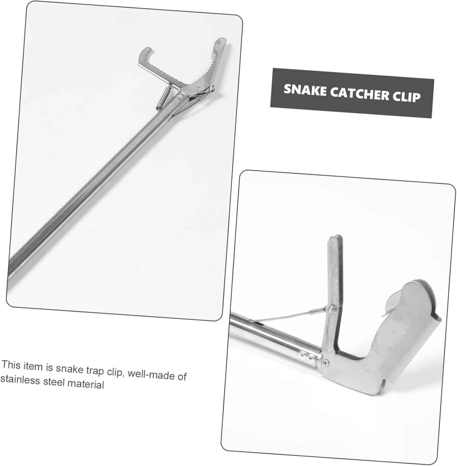 Snake Terrarium Accessories Snake Stick Useful Folding Reptile Grabber