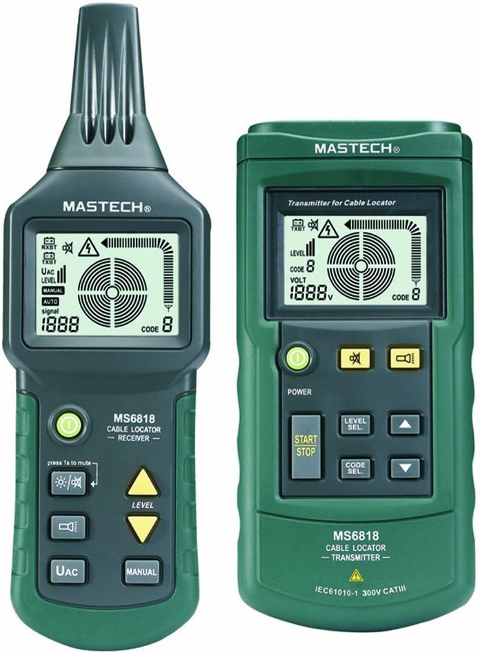 Exclusive Mastech Wire Tracker Test Cable Network Cable Telephone Cable Underground Pipe Ms6818