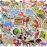[100 Pcs ] Waterproof Dinosaur Stickers for Kids, Boys, Girls, Toddlers, Dinosaur Party Favor Suppli