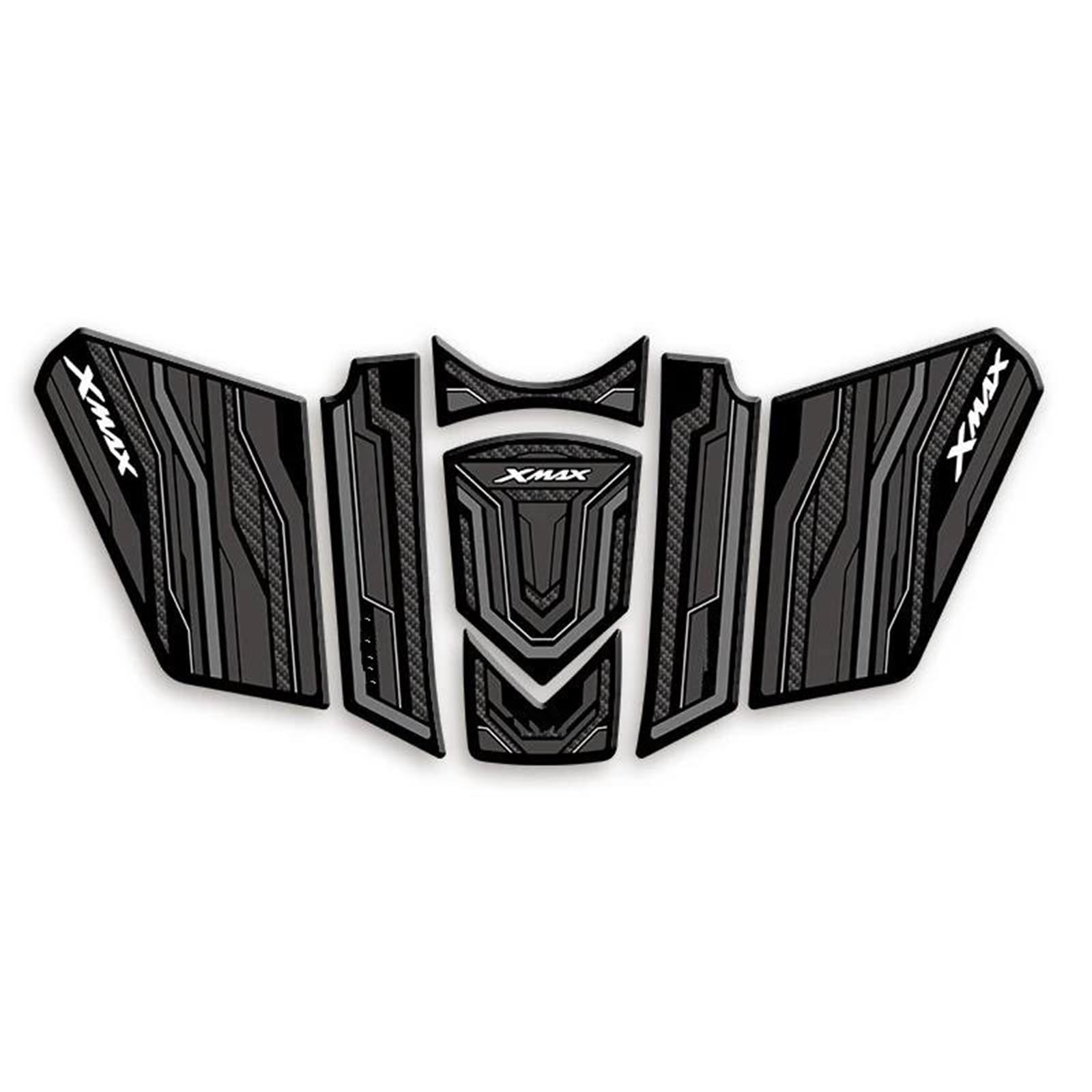 Dtsgcx Color5 For Yamaha Xmax300 2024 Years Motorcycle Rubber Fuel Tank Stickers Kits Of Bike Gas Pad Decoration Decals(Color5)