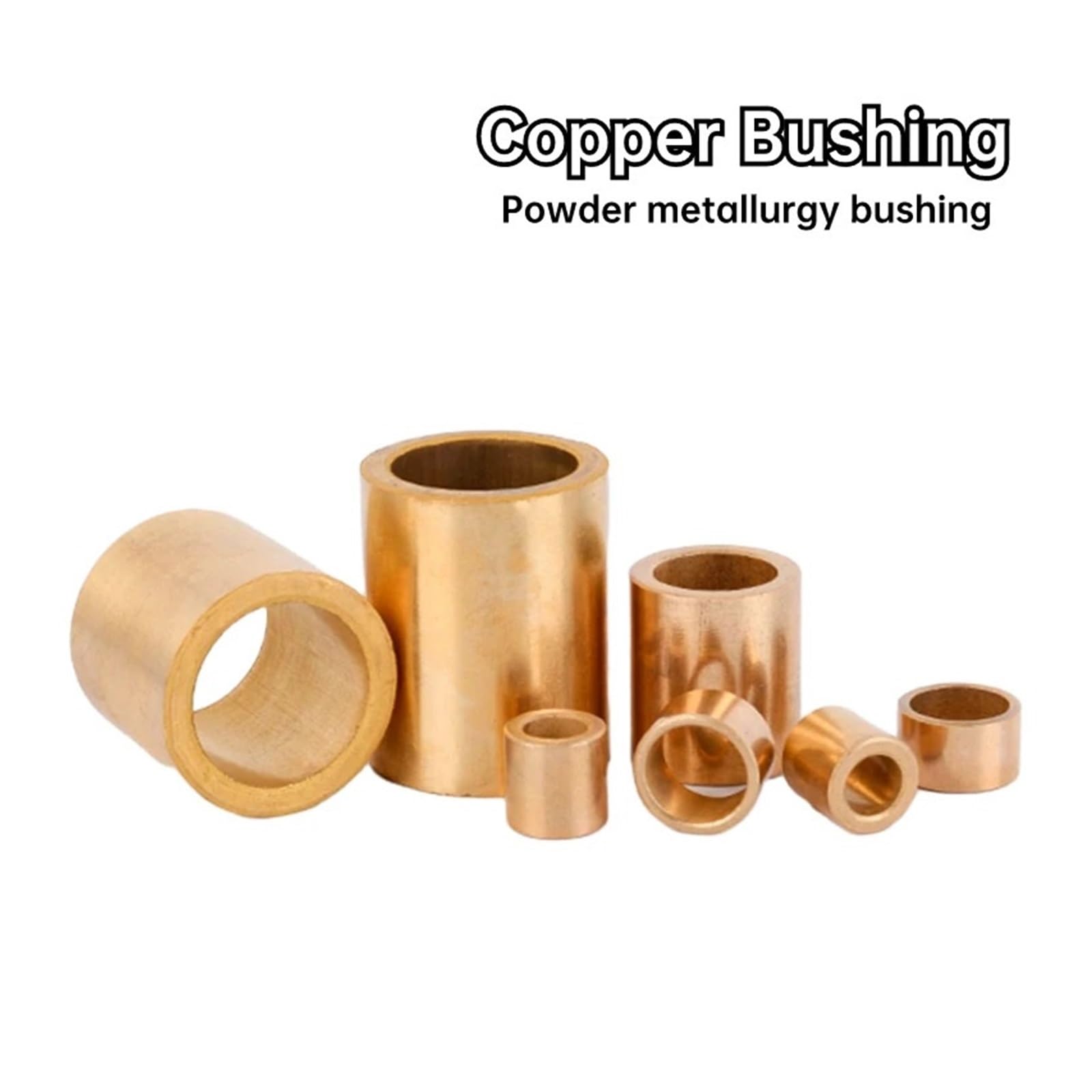 10 douilles en laiton de 10 mm de diamètre intérieur.