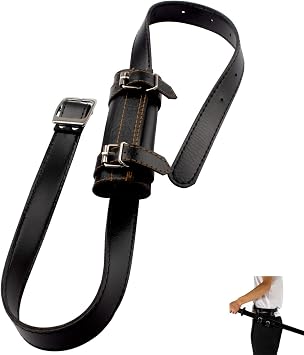 Adjustable Medieval Two Buckle Sword Frog Sword Holder Belt Party Costume | Leather