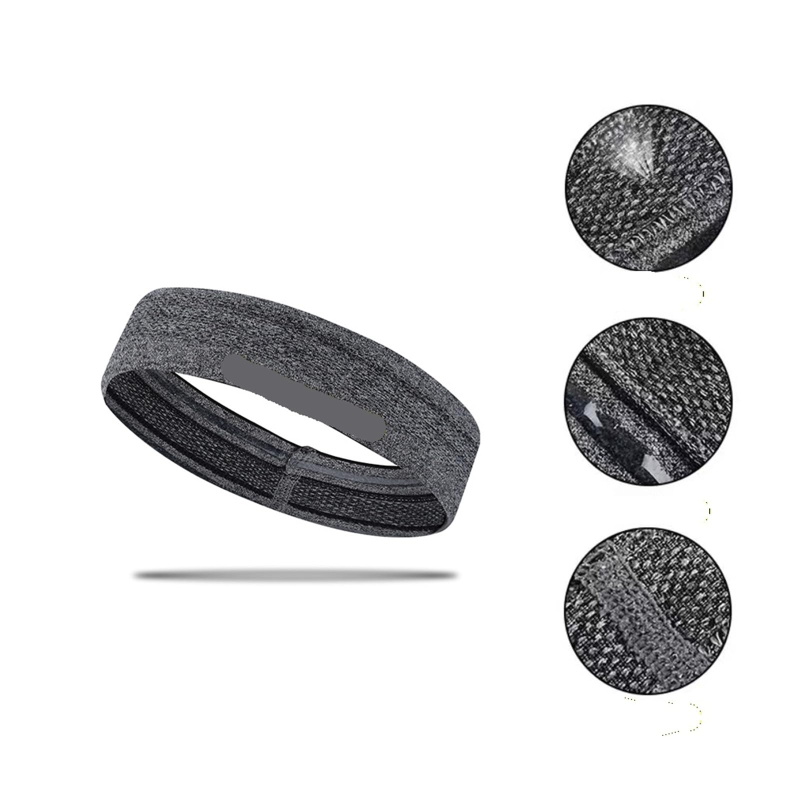 Bandeaux de Sport élastiques, Bandeau Anti-dérapant et Respirant