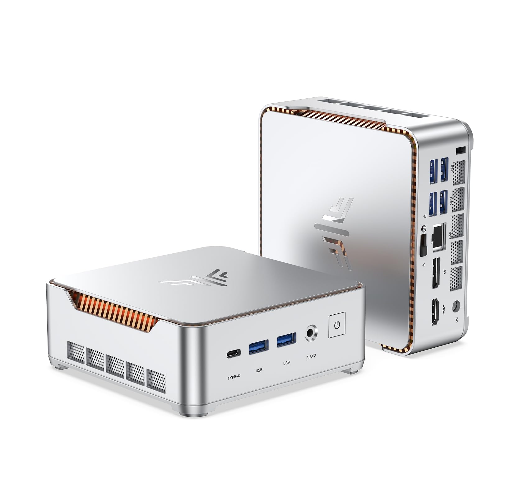 NiPoGi Pinova P2 Mini PC Windows 11 Pro AMD Ryzen 3 3300U (4C/4T,up to 3.5GHz) Mini PC 16GB RAM+256GB SSD Mini Computer 4K Triple Display/HDMI2.0+DP+USB-C/WiFi/BT for Home/Business/School