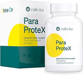 ParaProteX - Detox Cleanse - Worming Tablets for Humans - Colon Cleanse - Black Walnut and Wormwood - Candida Cleanse - Grapefruit Seed, Clove Oil, Barberry - Gut Health Supplement - 100 Tablets
