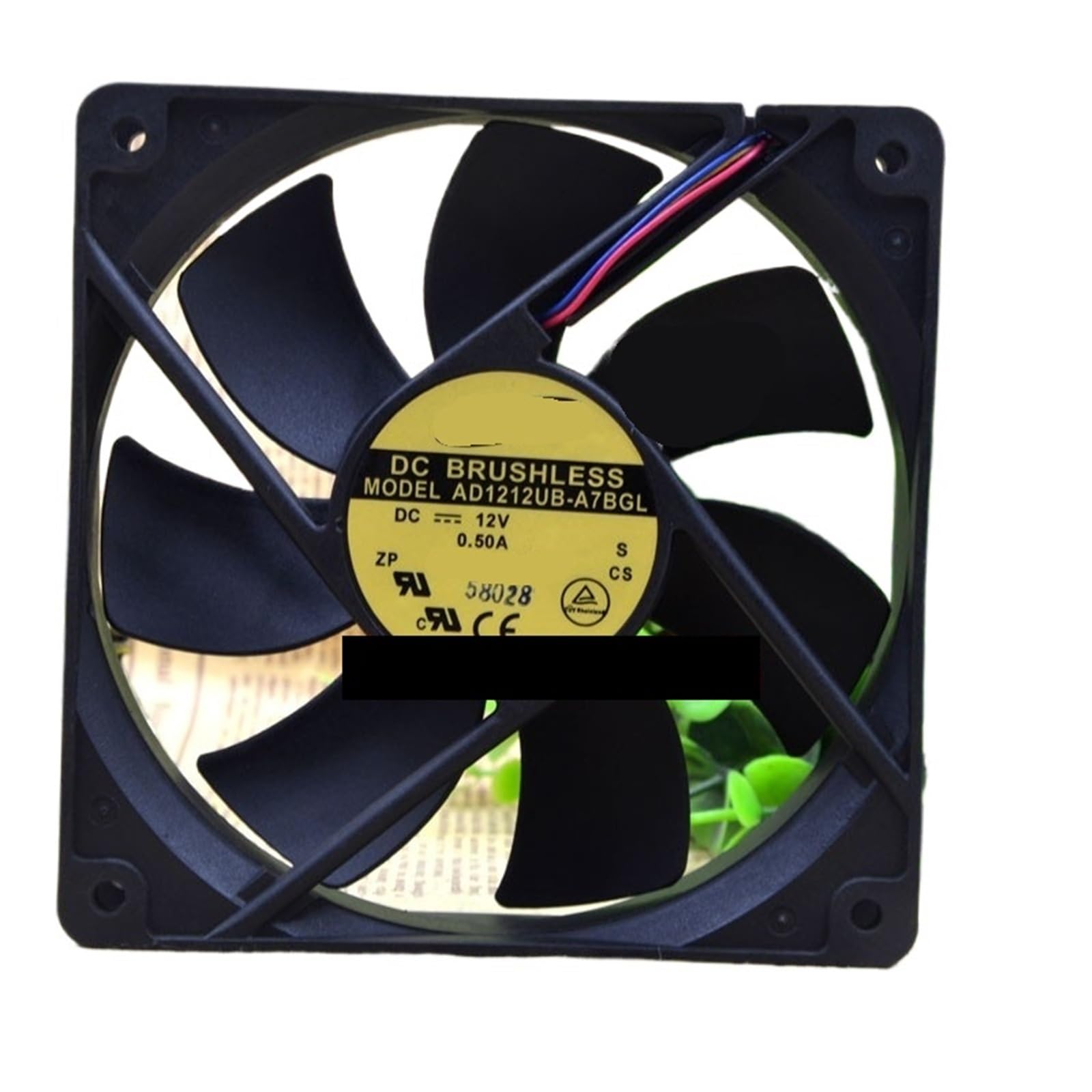 MGIMGFKZD AD1212UB-A7BGL 0.50A DC 12V 12025 120 * 120 * 25mm 12cm Cooling Fan