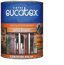 Verniz Tingidor Mogno Int. e Externo 900ML Eucatex