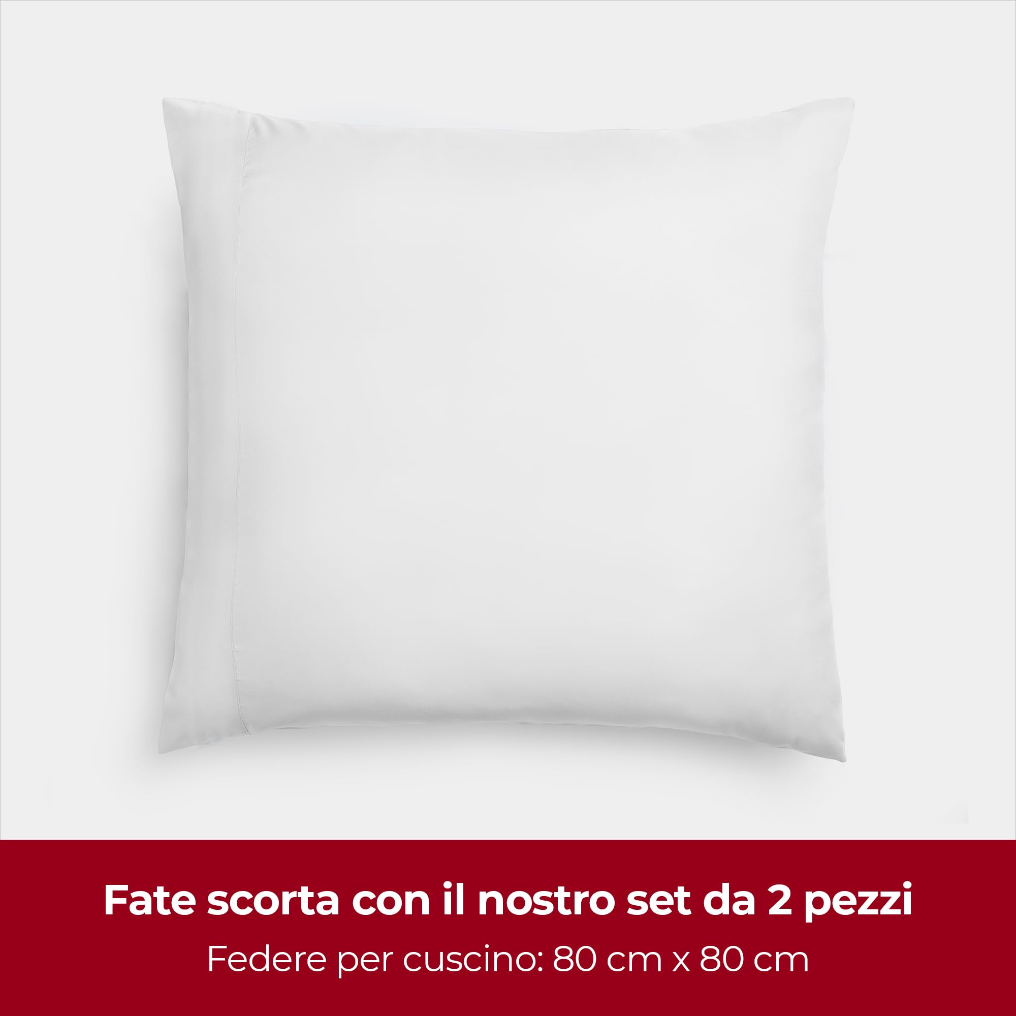 Federe Per Cuscini Letto Matrimoniale Cuscino 50x80 Cm, Camera Da