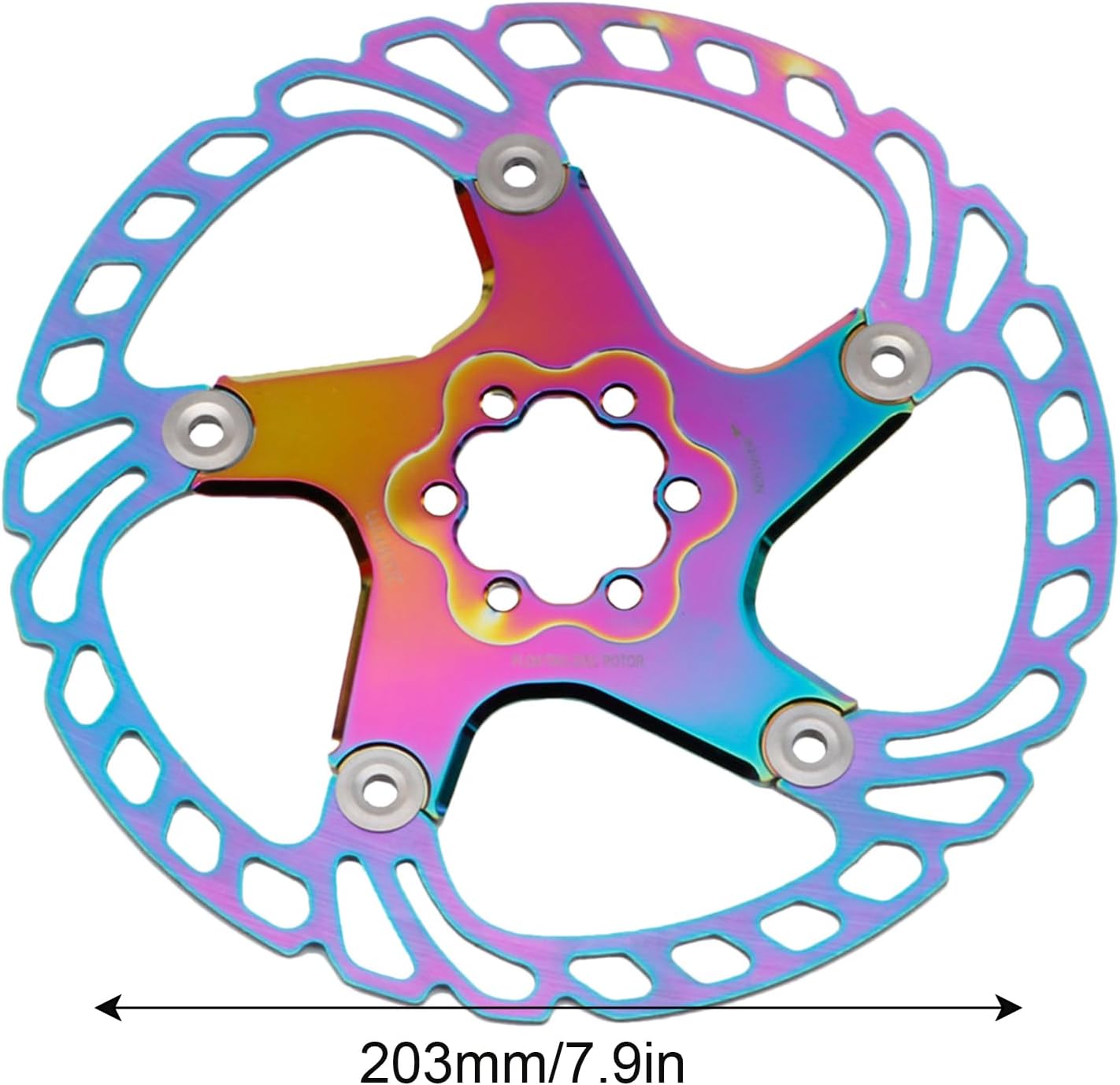 Mountain Bike Brake Rotor - Colorful Cycling Replacement Parts | Mountain Bike Disc Brake Rotors,for Home Routine Maintenance Garage Repair Workshop