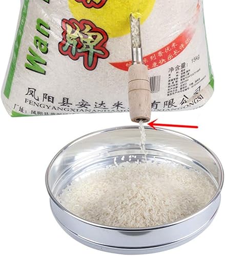 Miniatura 8 de 304 Acero Inoxidable Granos Polvo Sampler Tubos de Muestreo para Fertilizante Sólido