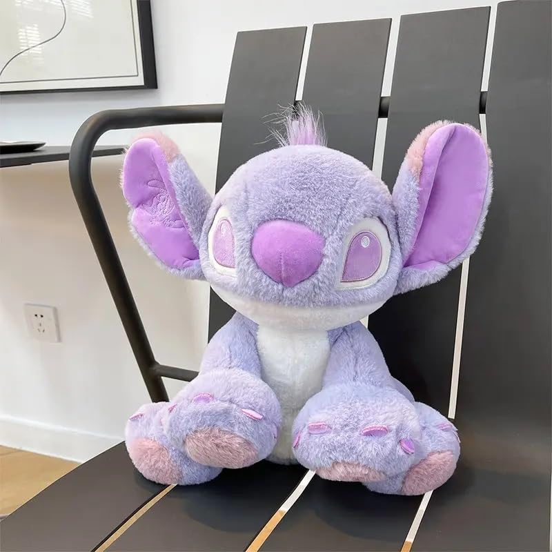Image of 30cm Stitch Soft Toy for Kids Cuddly Purple Koala Plush with Floppy Ears Small Size Huggable Plushie Toys Cute Stuffed Animal Birthday Gift for Boys Girls Baby Toddlers