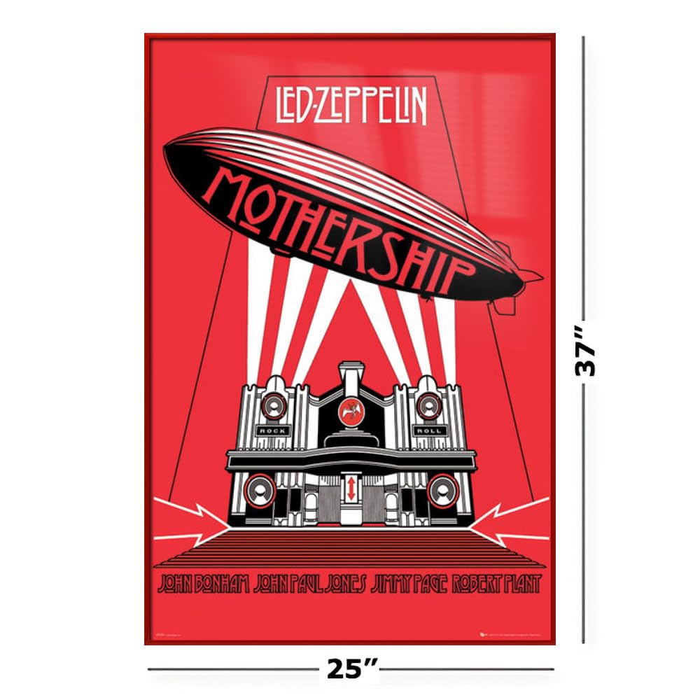 Amazon.co.jp: LED ZEPPELIN – Framed音楽ポスター/印刷( Mothership