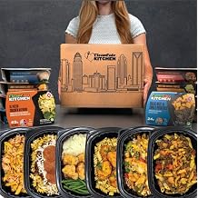 Clean Eatz Frozen Prepared Meals, Gluten-Free Variety Pack, 6 Chef-Prepared Heat-and-Eat Entrees, Portion Controlled Dinners, Ready in 3 Minutes