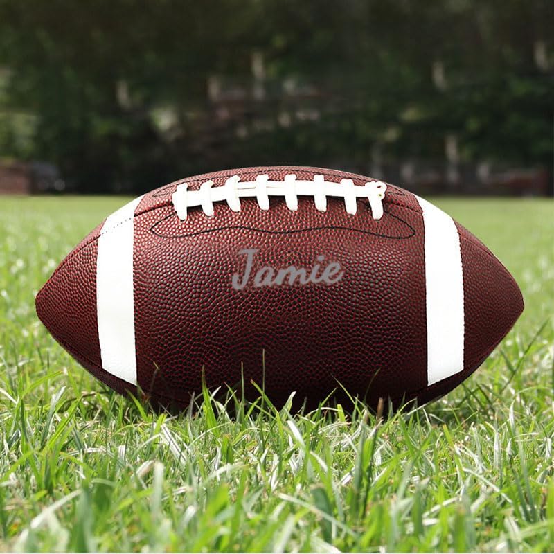 Personalized Rugby with Custom Name– Custom Engraved Gift for Sports Fans – Perfect for Game Room, Birthday, or Team Gift