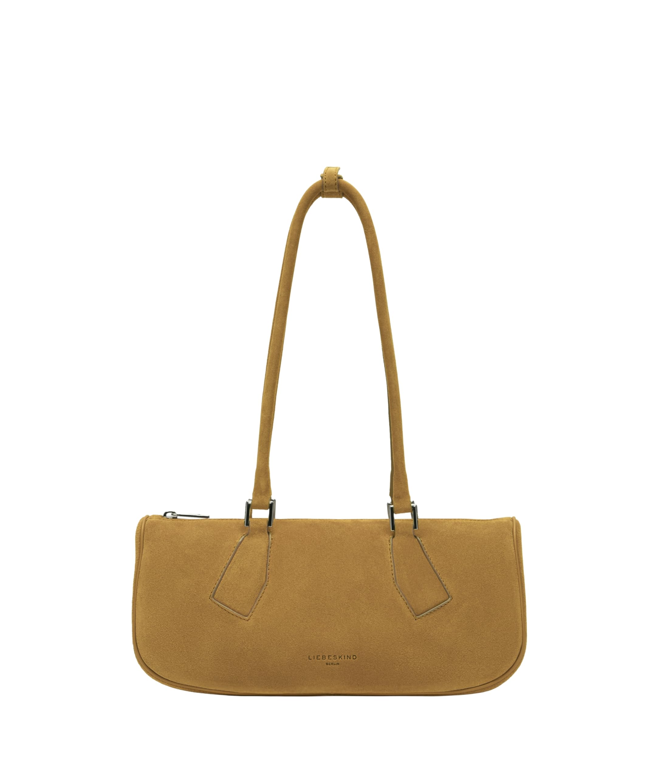 LIEBESKIND BERLIN Leather shoulder bag Satchel Bag Honey Suede mustard yellow