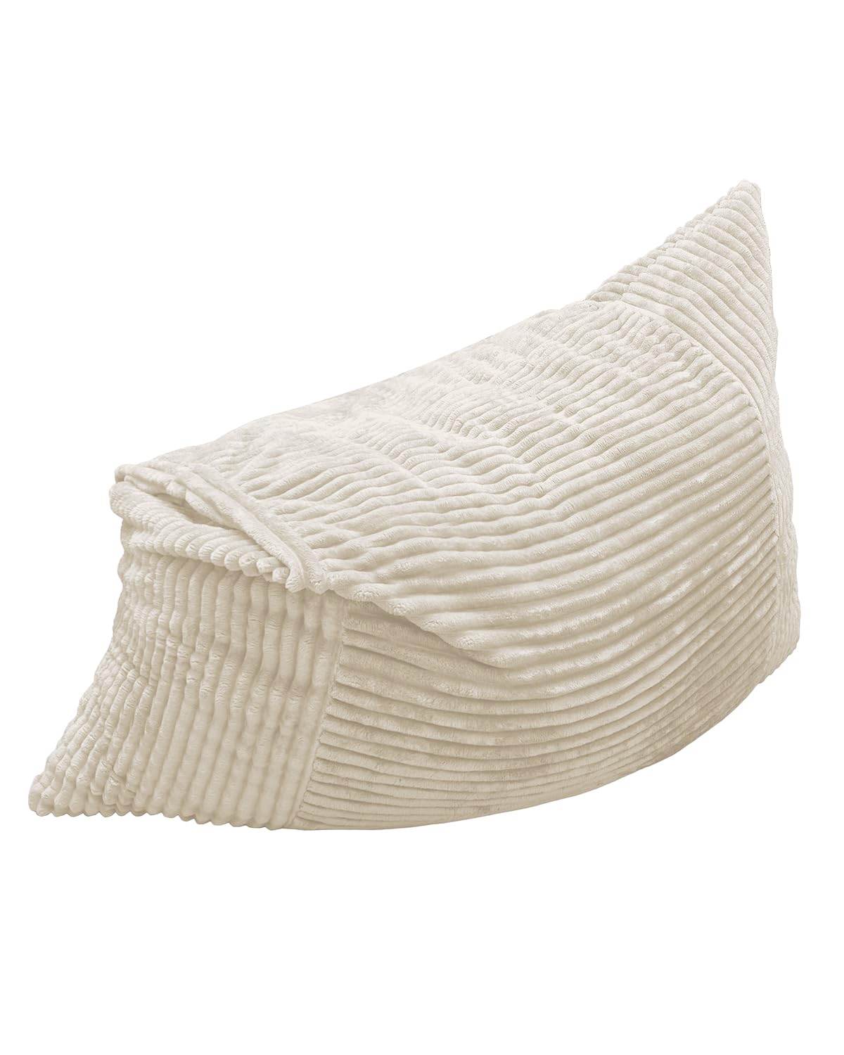 Combet Pouf Géant XXL Fauteuil Adulte, Salon Chambre, Beige