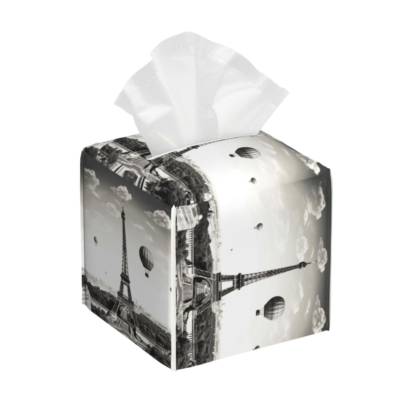 Paris Tower Tissue Box Cover Square Cube Boxes