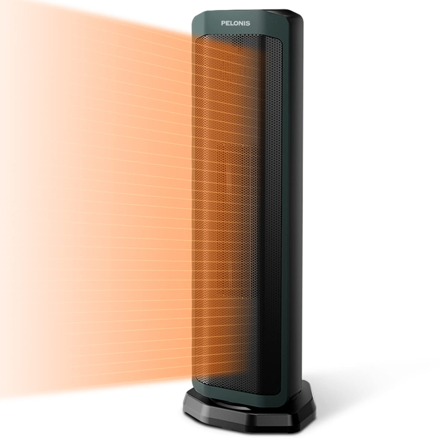PELONIS Electric Space Heater 2000W, Portable Heater with Remote Control,  Ceramic Heater Energy Efficient with 75° Oscillation and Adjustable  Thermostat, Safety Protection for Home Room Office : Amazon.co.uk: Home u0026  Kitchen