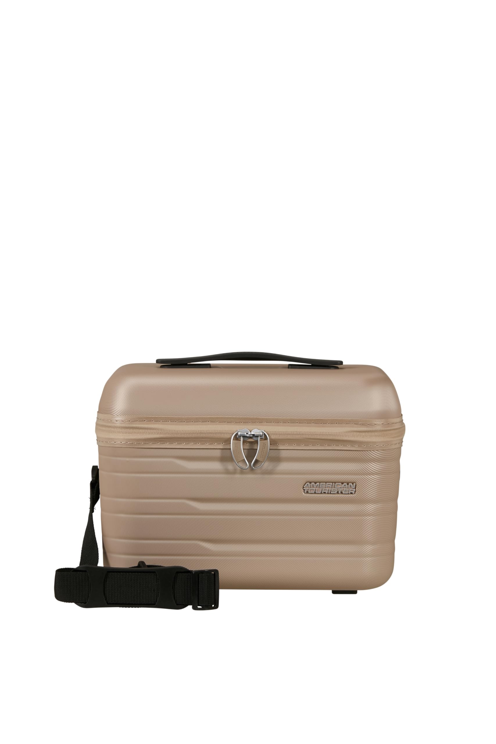 American Tourister Trousse de Maquillage Flashline Beauty Case Ivory Gold Taupe