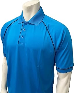 Smitty | VBS-400 | Blue Premium Performance Mesh Volleyball Shirt | Professional Referee Officials Shirt (Small)