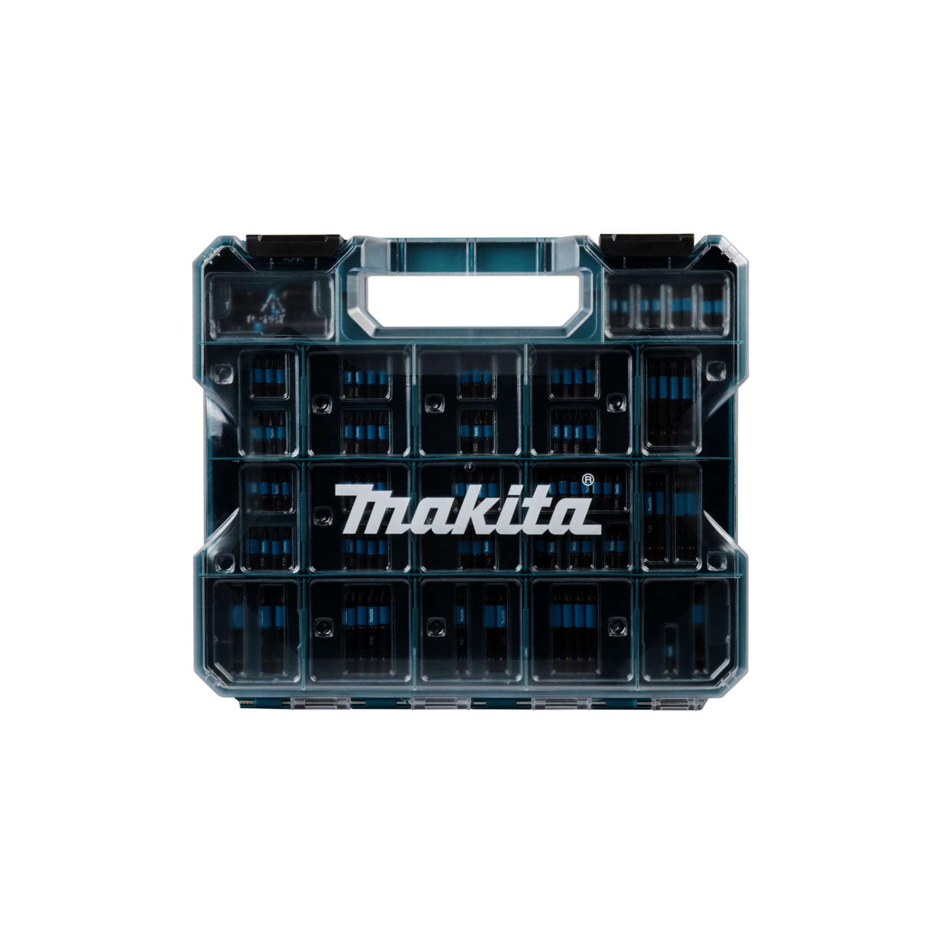 Makita E-24826 Schlagbohrer-Set, 100-teilig, Schwarz