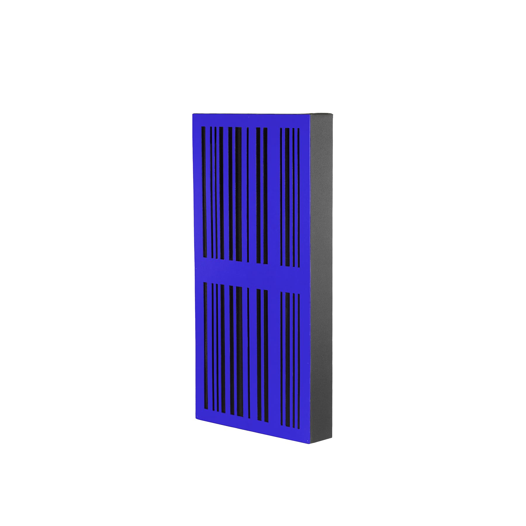"DiffuSlat" 311 – 100 x 50 x 11 cm – Diffusore acustico – Pannello Hyrbid (blu)