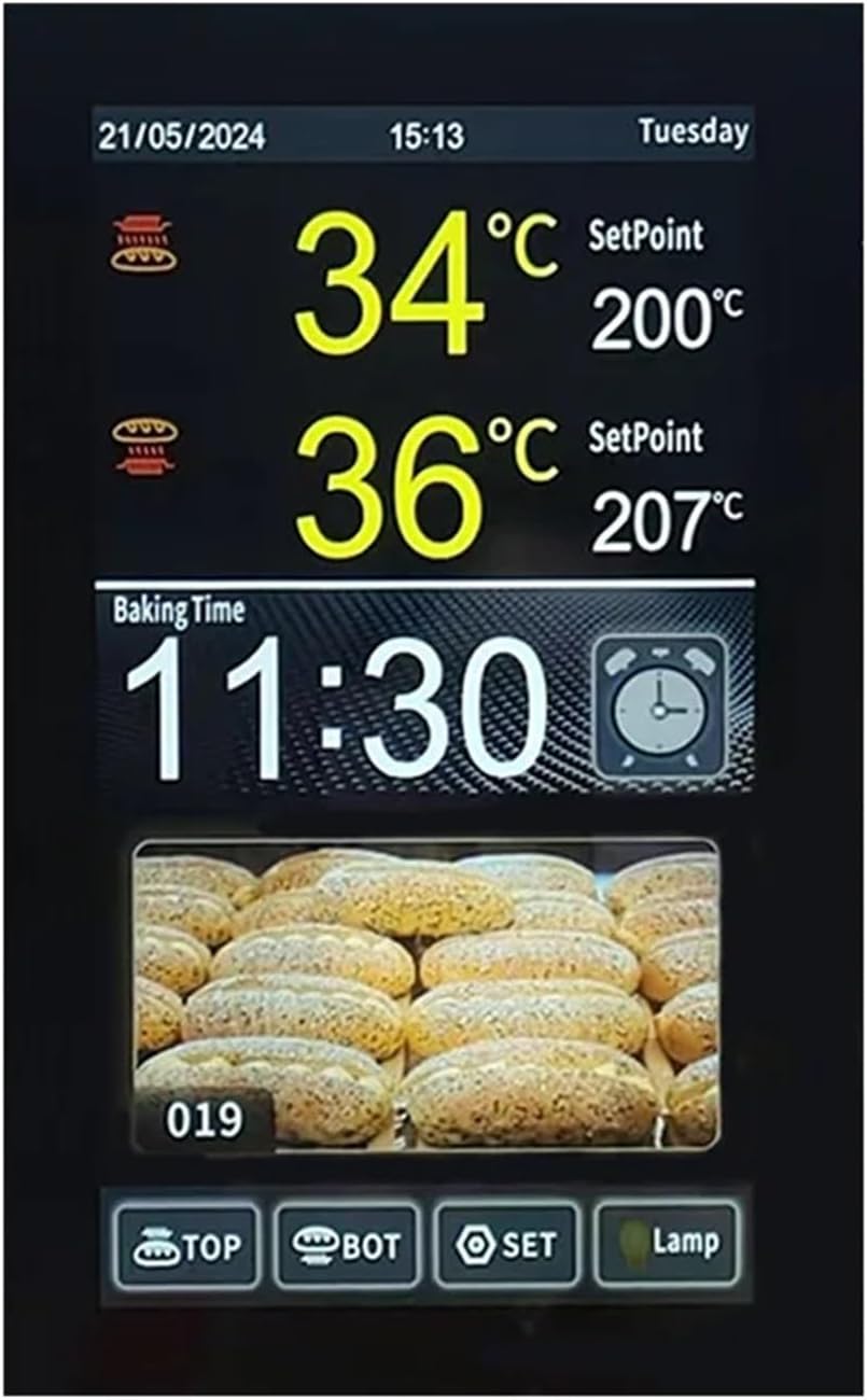 Oven parts, Temperature Controllers With Knob Digital Oven Instruments Deck PCB Control Panel Accessories MK5L08