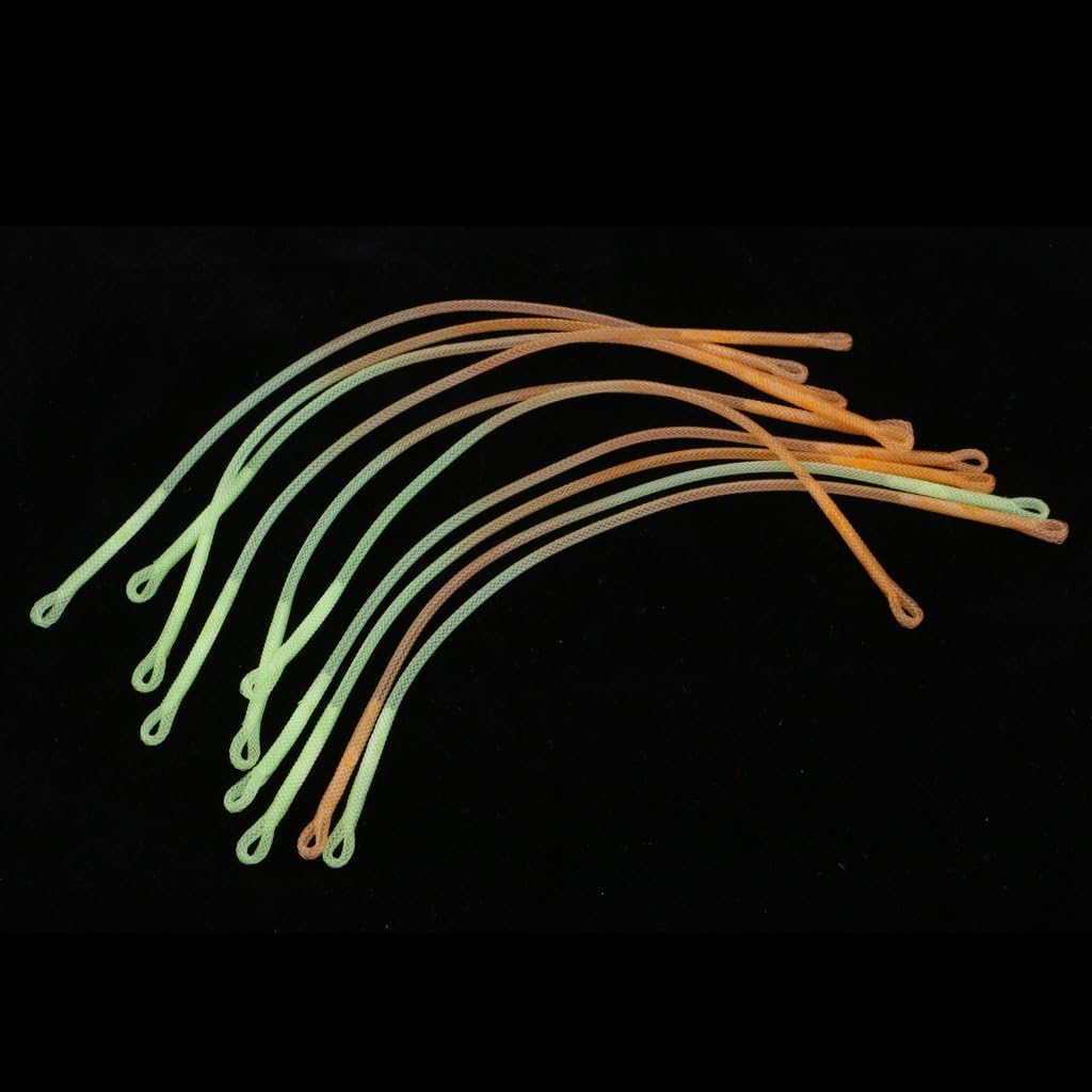 高級素材使用ブランド Whyhkj 12個 フィッシング編組リーダーループコネクター 高強度編組リーダーループ フライフィッシングライン用 釣り糸 ライン Www Inputlog Net