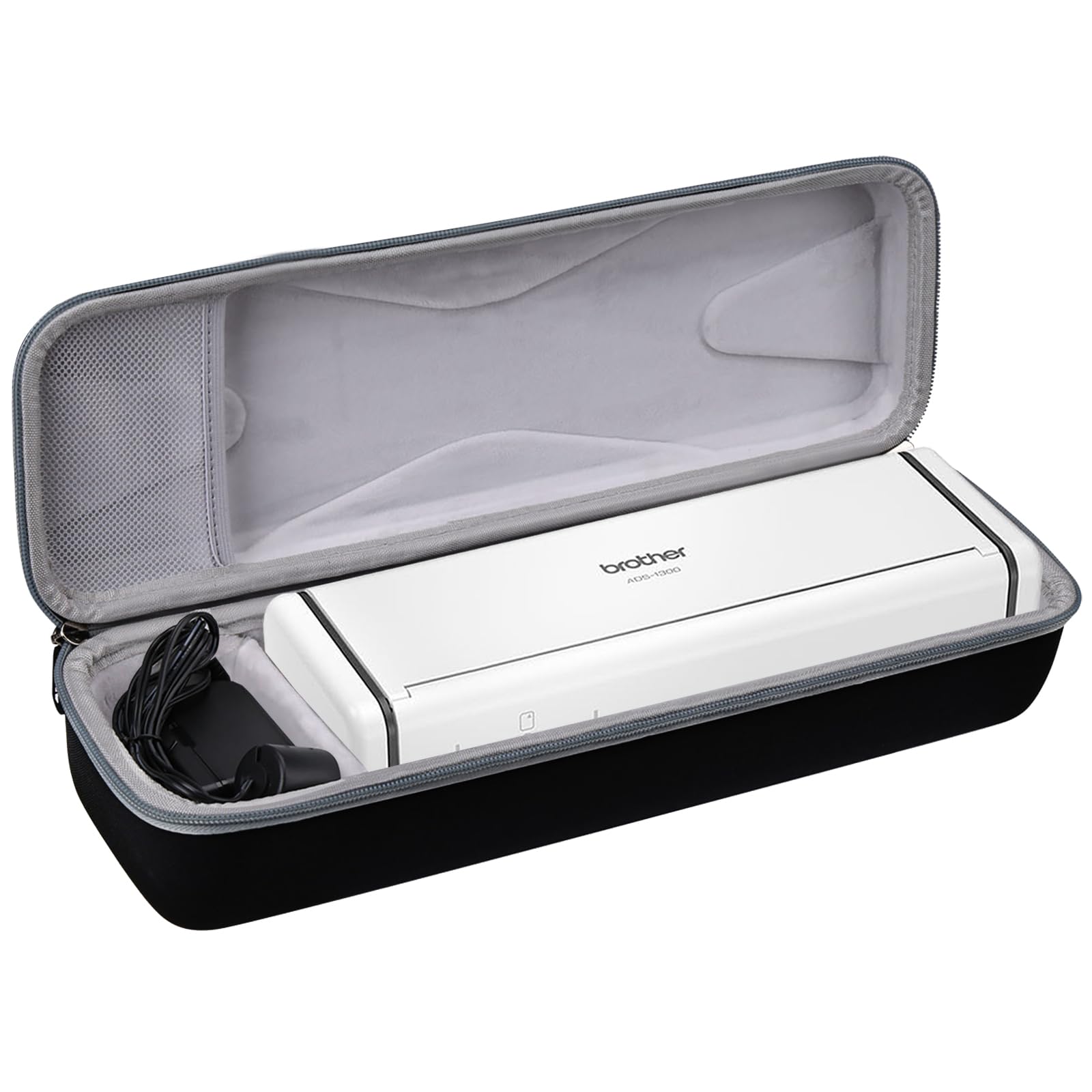 Aproca Hard Carry Travel Case fit Brother Wireless Compact Desktop Scanner ADS-1700W / ADS-1250W