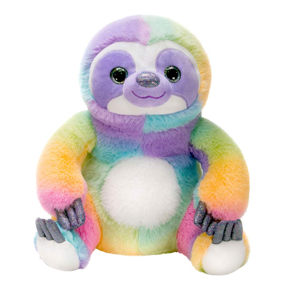 rainbow stuffed sloth