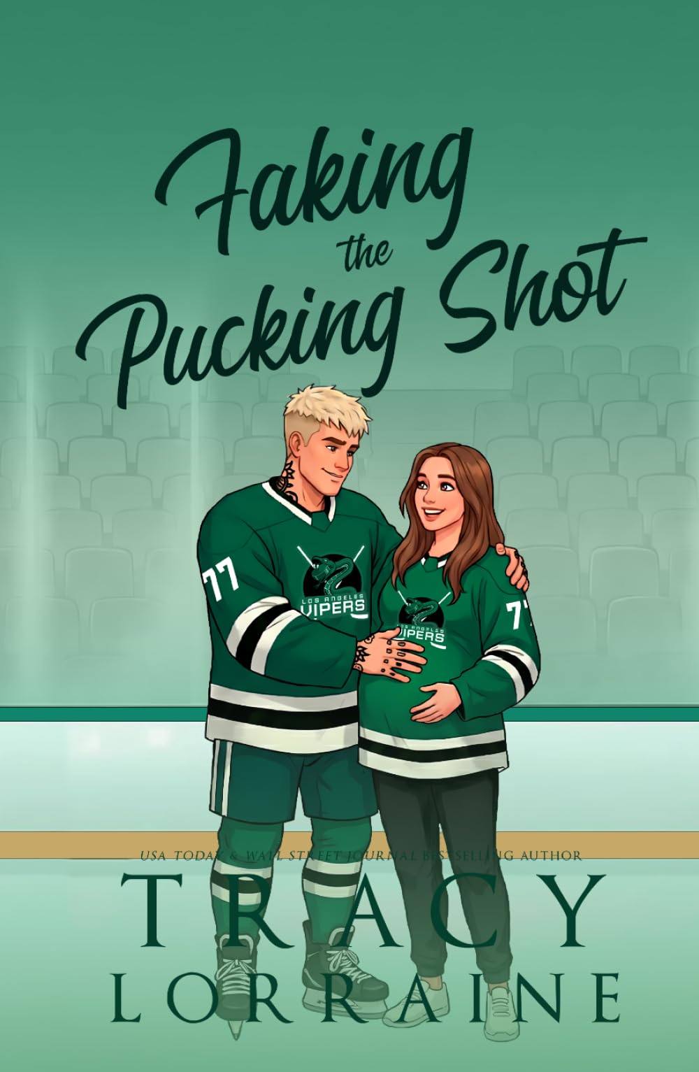 Faking the Pucking Shot: A Surprise Pregnancy Hockey Romance (LA Vipers Alternate Editions)