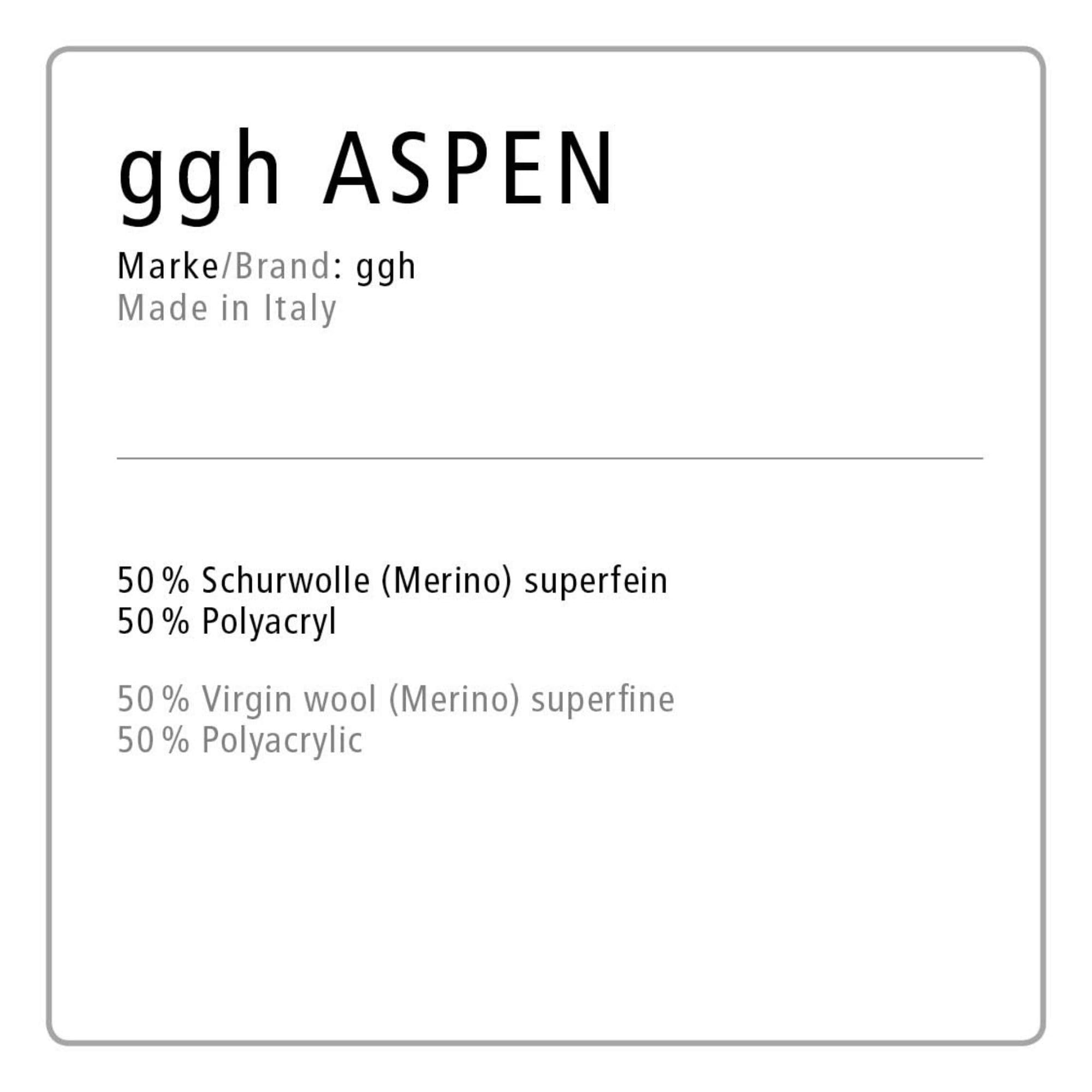 ggh Aspen Box - dicke Merinowolle Mischung - 6x50g Knäuel (insgesamt 300g) - zum Stricken oder Häkeln Farbe 040 - Silberblau