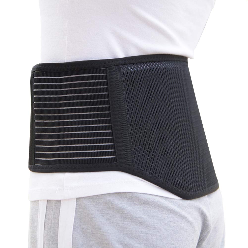 Adjustable Self-Heating Lumbar Brace Belt with Magnetic Therapy for Lower Back Support - for Men &amp; Women
