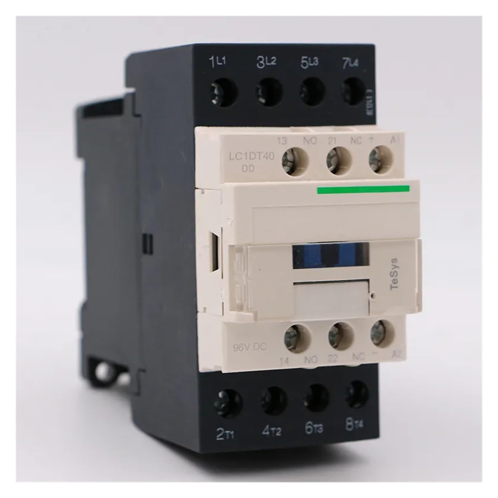 PEQYUACTE LC1DT40DD DC electromagnetic contactor 4P 4NO LC1-DT40DD 40A 96V DC Coil