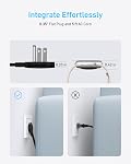 Anker Charging Station (100W), 9-in-1 USB-C Power Strip with 300J Surge Protection, for iPhone 15 and MacBook, 5 ft Flat Cable and Plug, 4 USB-C and 2 USB-A Ports, 3 AC Outlets, for Home, Office