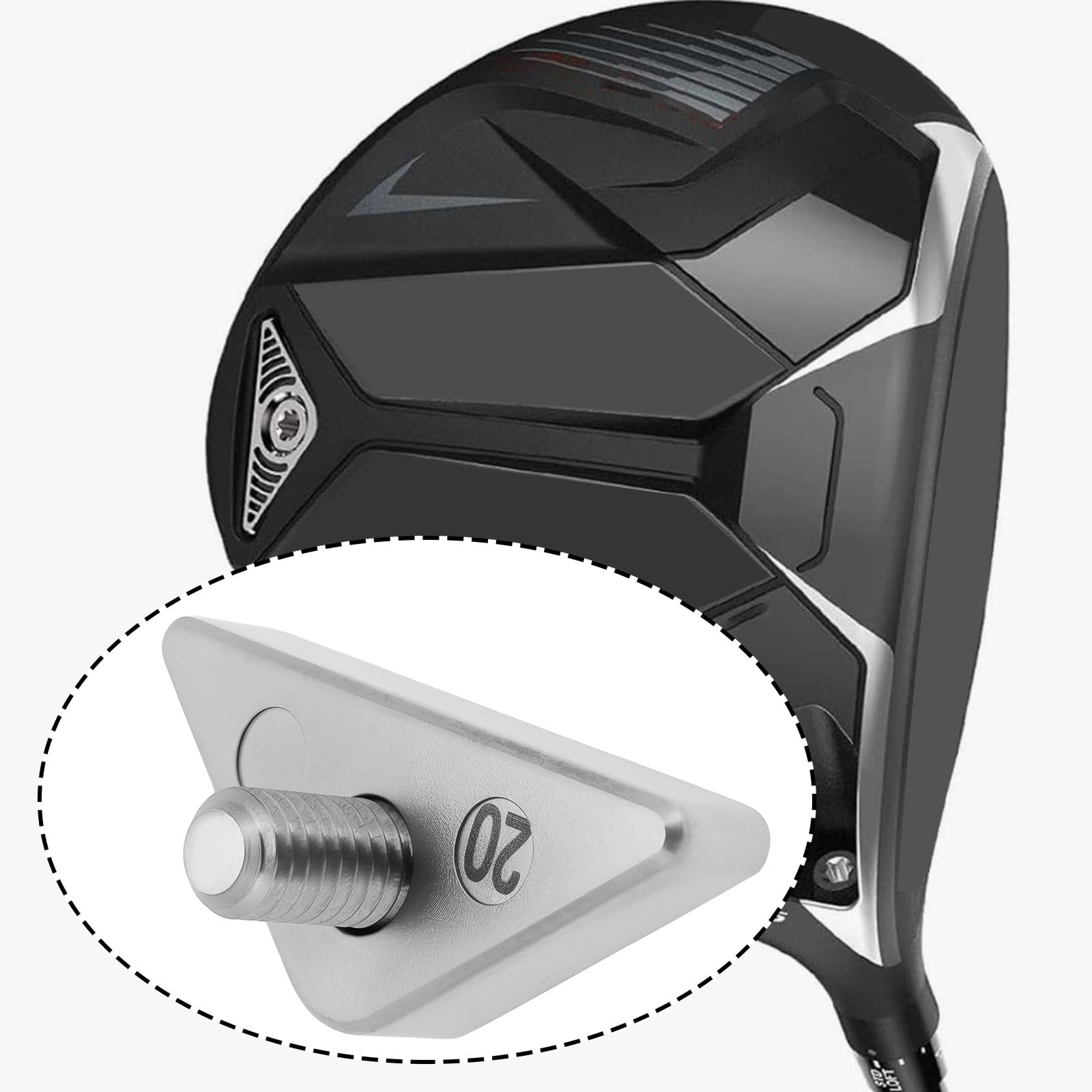 Golfschlägerkopfgewicht Kompatibel mit Srixon Diamana ZX5 ZX7 Z785 MKII LS Driver