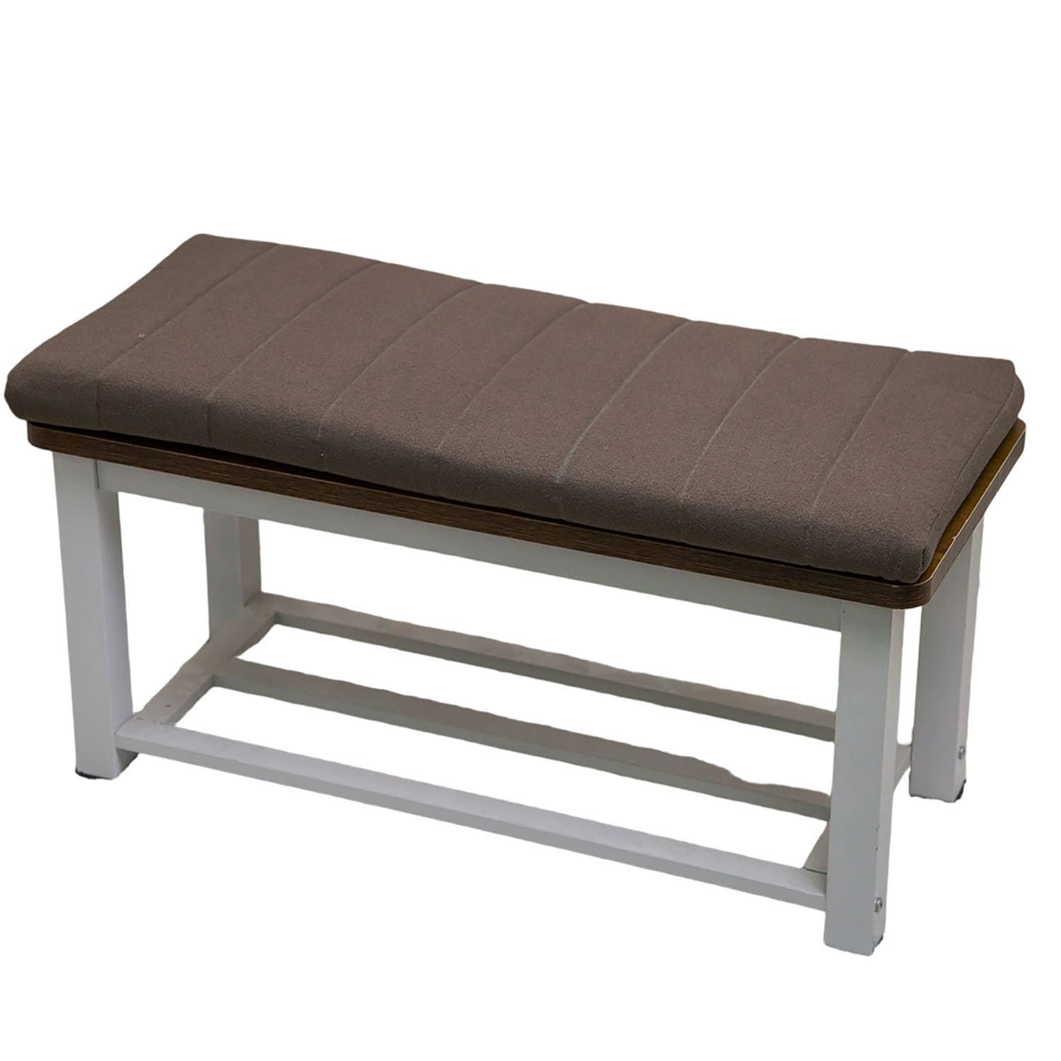 PLCIVSA Outdoor/Indoor Bench Cushion 80/90/100/120/150/180cm×40/30cm 2/3 seater Non-Slip Long Seat Cushion for Bay Window,Entryway Chair,Sofas & Porch Furniture with Zipper(Caramel,50x150cm)